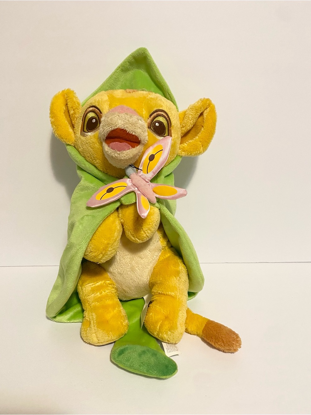 Disney Babies Lion King Simba Stuffed Animal Plush Toy w Blanket Baby 12”